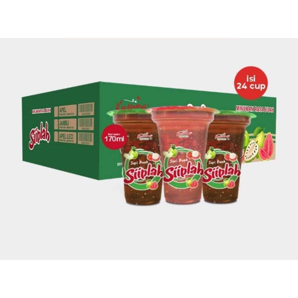 

Siiplah Minuman Sari Buah 24x170ml (4 Karton)