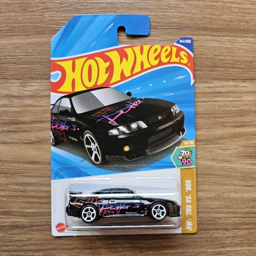 hot wheels nissan skyline GTR R33 hks