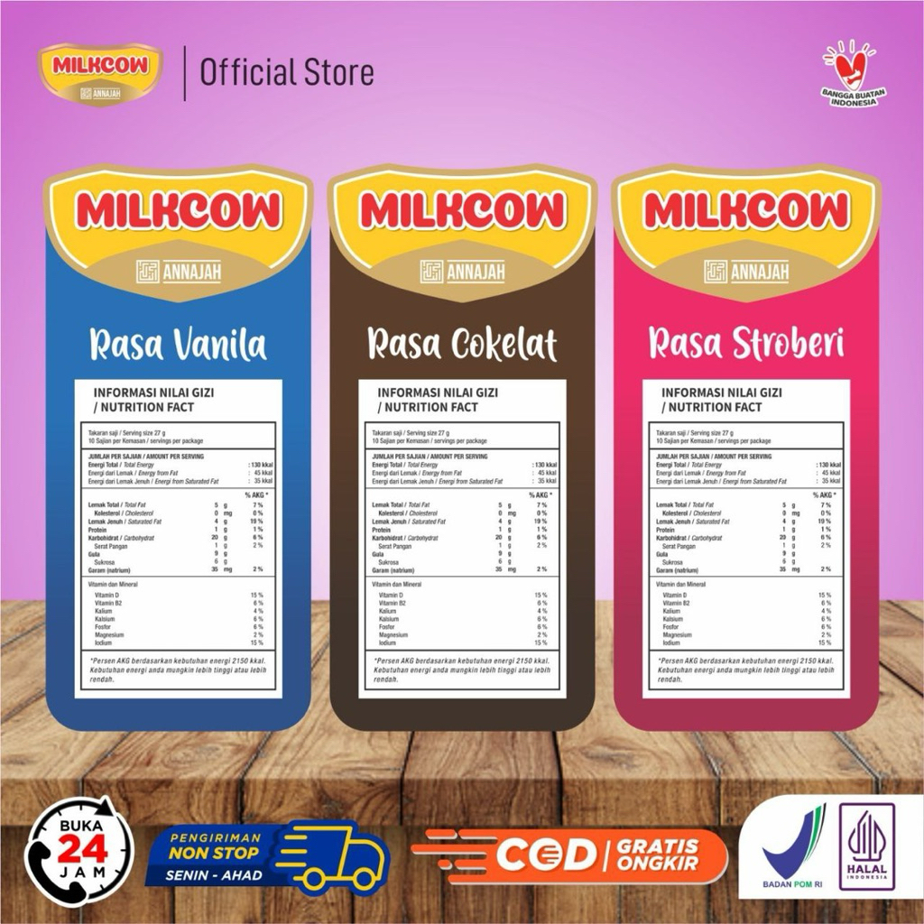 

susu milkcow pencegah stunting anak |penambah nafsu makan |sudah BPOM isi 500gram