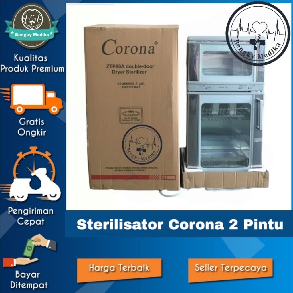 Sterilisator Corona 2 Pintu  Sterilisator 2 Pintu Sterilisator