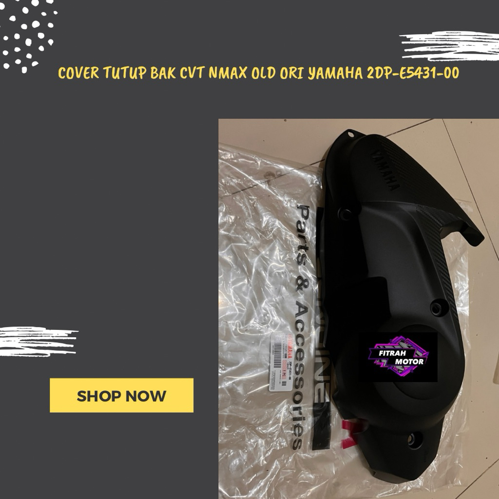 COVER TUTUP BAK CVT NMAX OLD ORI YAMAHA 2DP-E5431-00