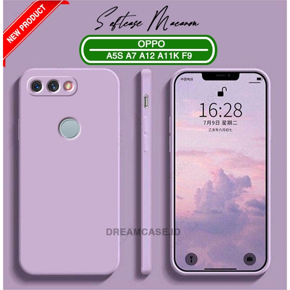 [SM] Softcase Square Polos For OPPO A5S A7 A11K A12 OPPO F9 F9 PRO REALME 2 REALME 2 PRO case murah 
