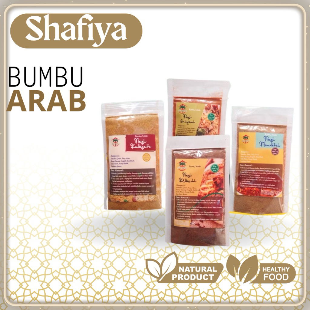 

Bumbu Timur Tengah Kebuli, Kabsah, Briyani, Mandhi