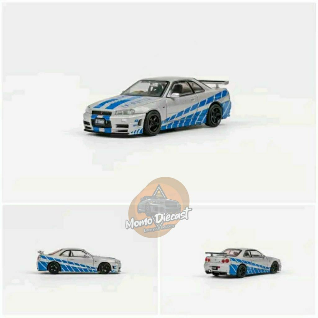 DCT DieCastTeam Skyline GT-R Z Tune R34 Fast and Furious