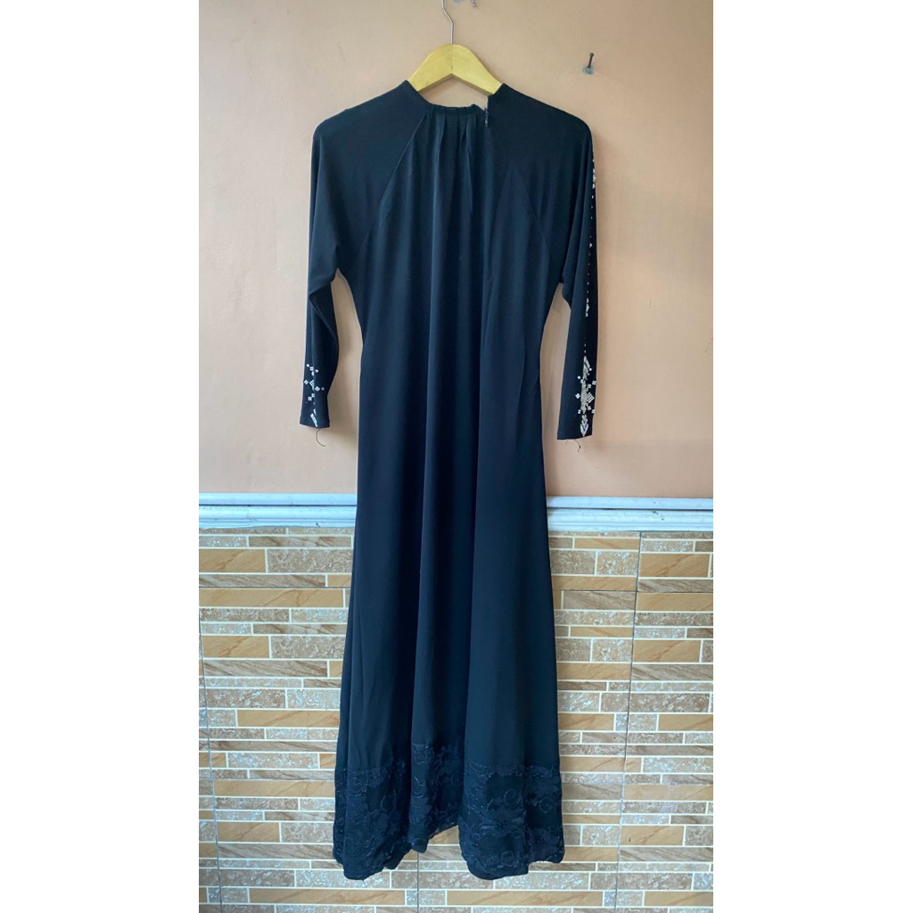 PRELOVED ABAYA PRELOVED GAMIS HITAM GAMIS MURAH