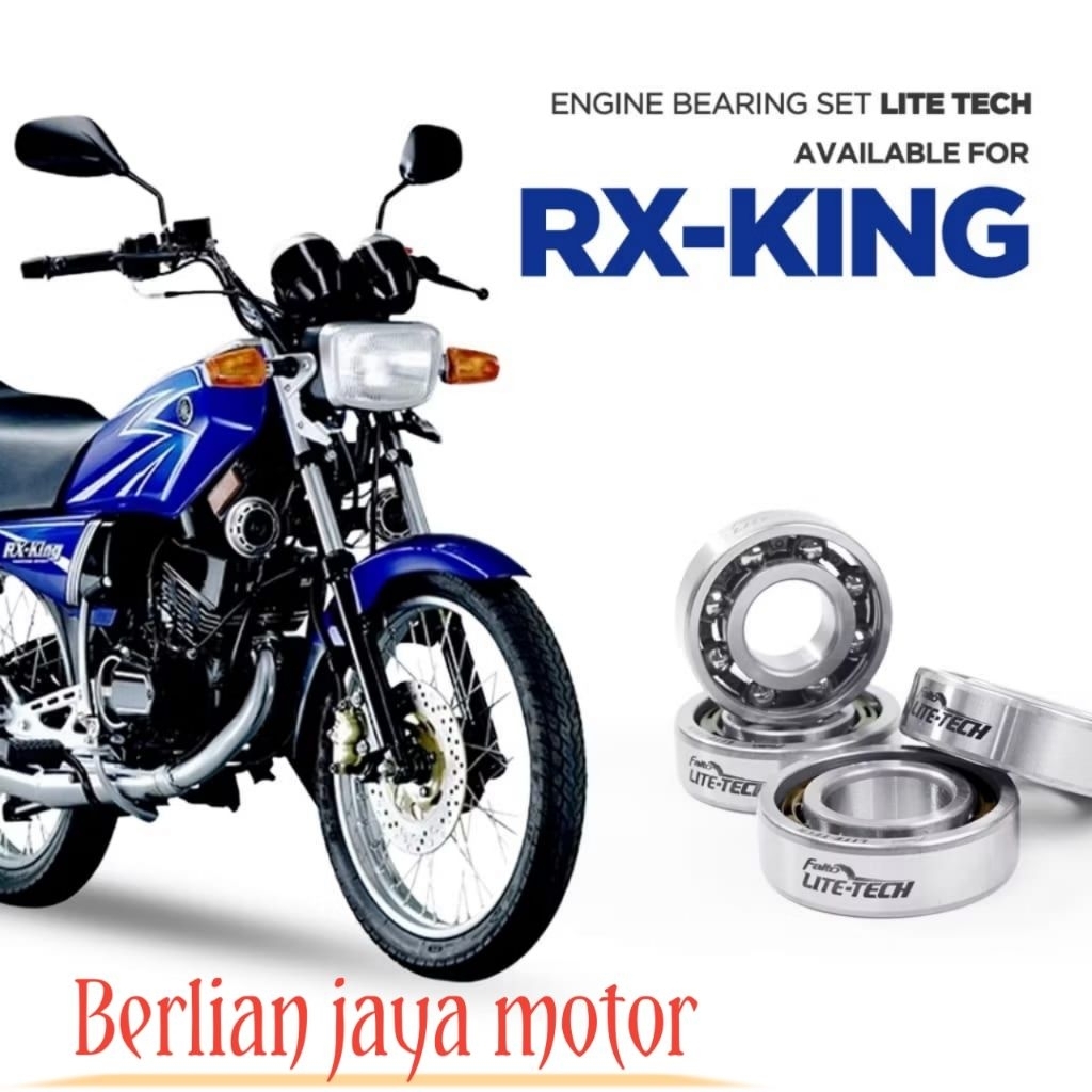 Engine bearing set/lahar/bearing kruk as full set faito racing buat motor rx king/rx z