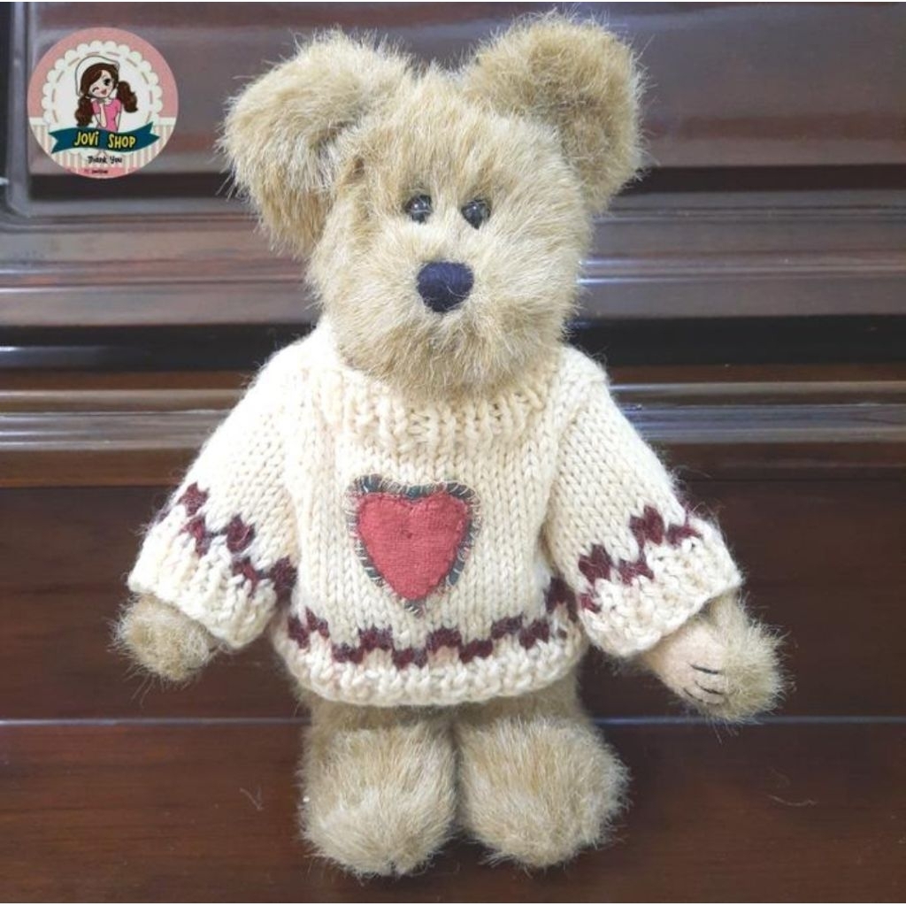 boneka artikulasi teddy bear rare the boyds love 1990-1999