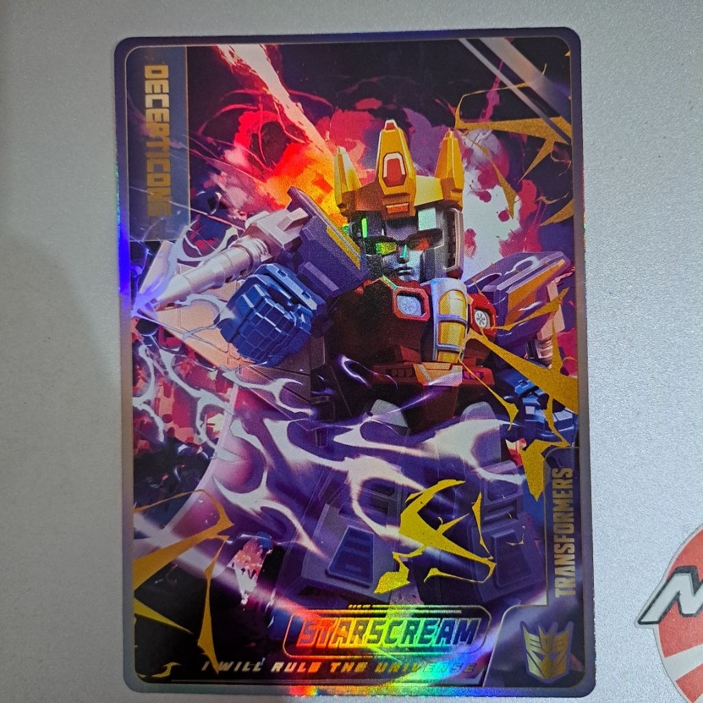 Blokees Transformers Galaxy Version Defender 02 Card Starscream