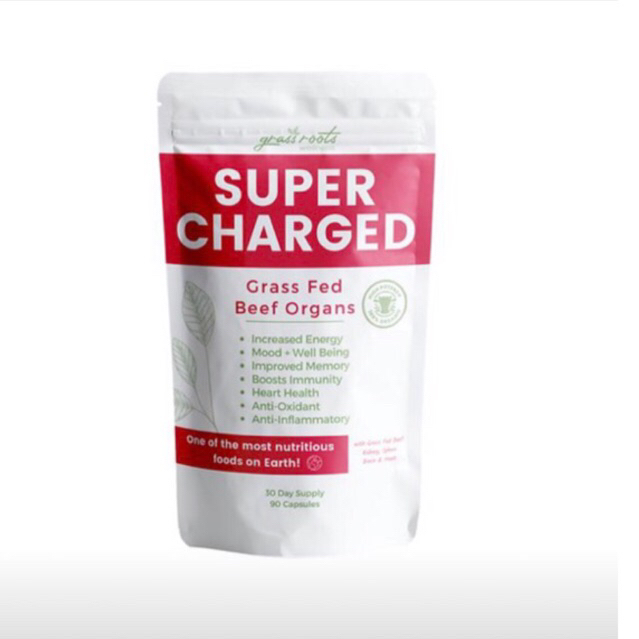 

SUPER CHARGED - Grass-Fed Beef Organs