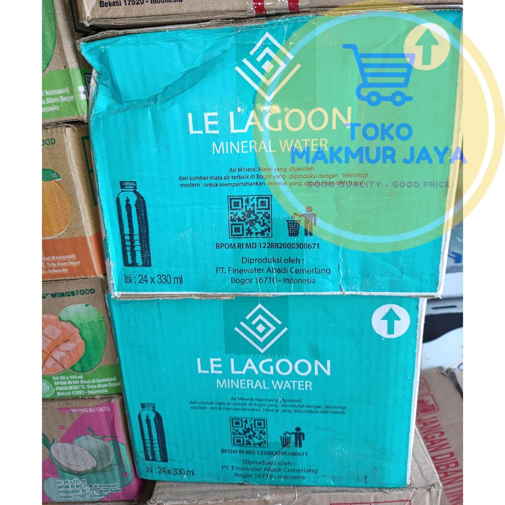 

(DUS) LE LAGOON Air Botol 24x330ml