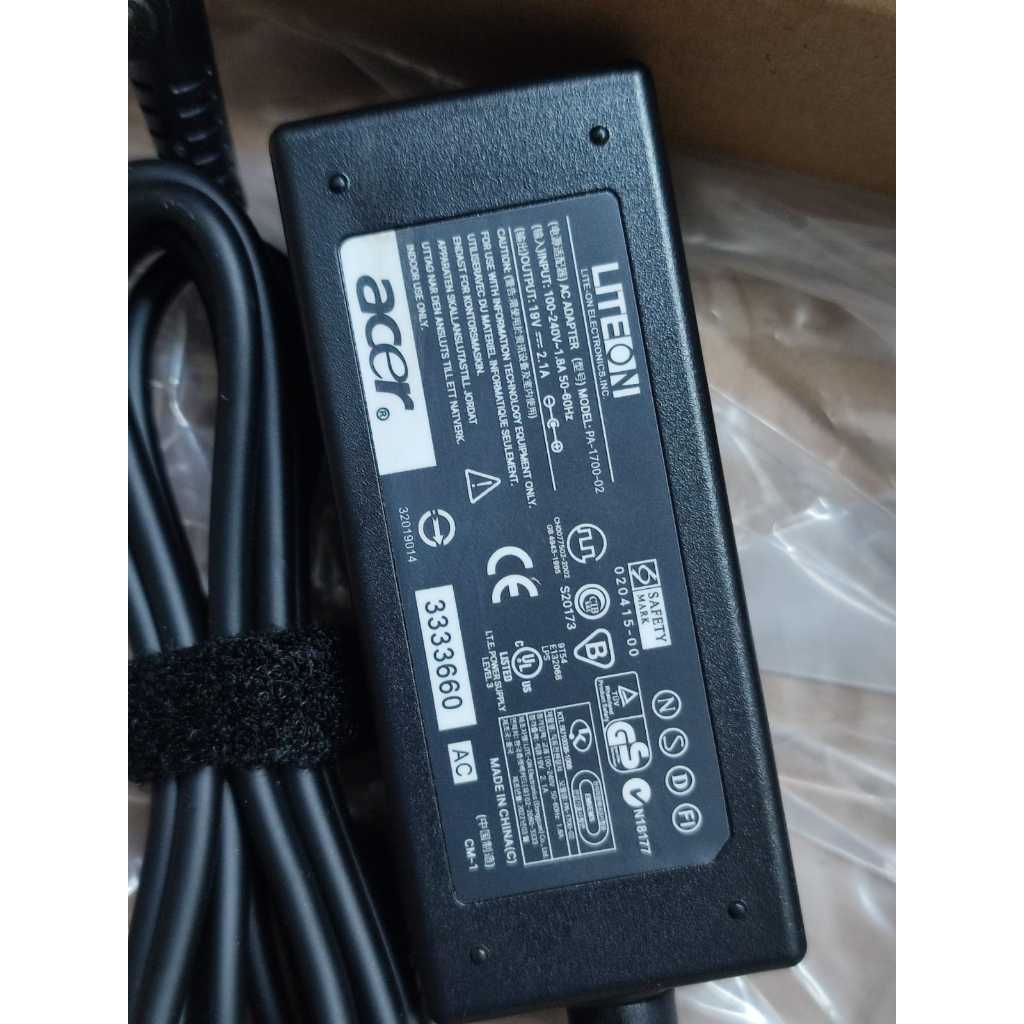 Adaptor Charger Casan Monitor LED Philips 242E2FE 242E2F 19V 2.1A 40W (5.5*2.5MM) ORIGINAL BERGARANS