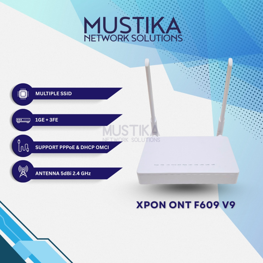 ONT XPON F609 V9 - Single Band