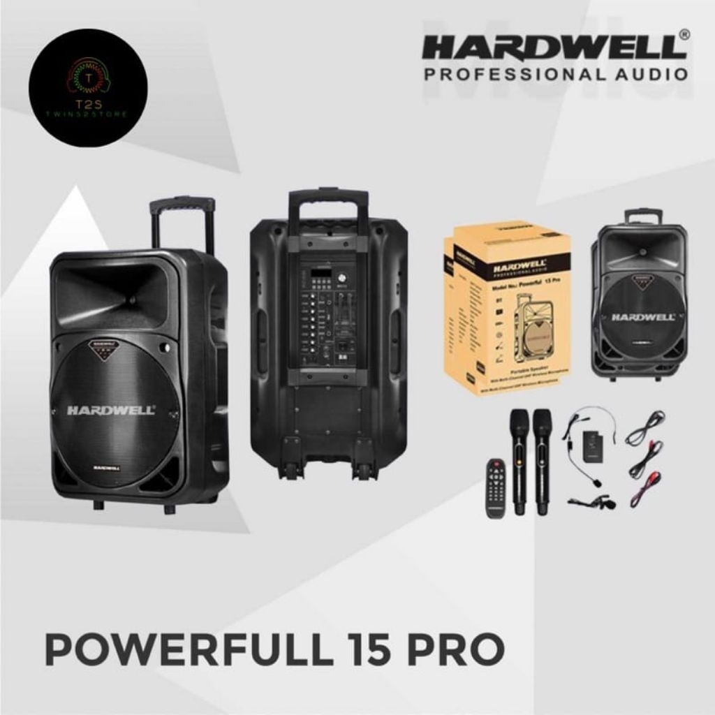 Speaker HARDWELL 15 inch Powerfull 15 PRO Original