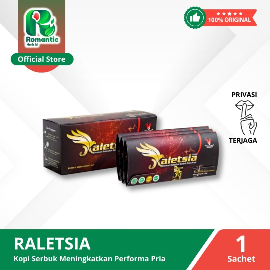 

Kopi Raletsia Original Eceran 1 Sachet Coffee Raletsia