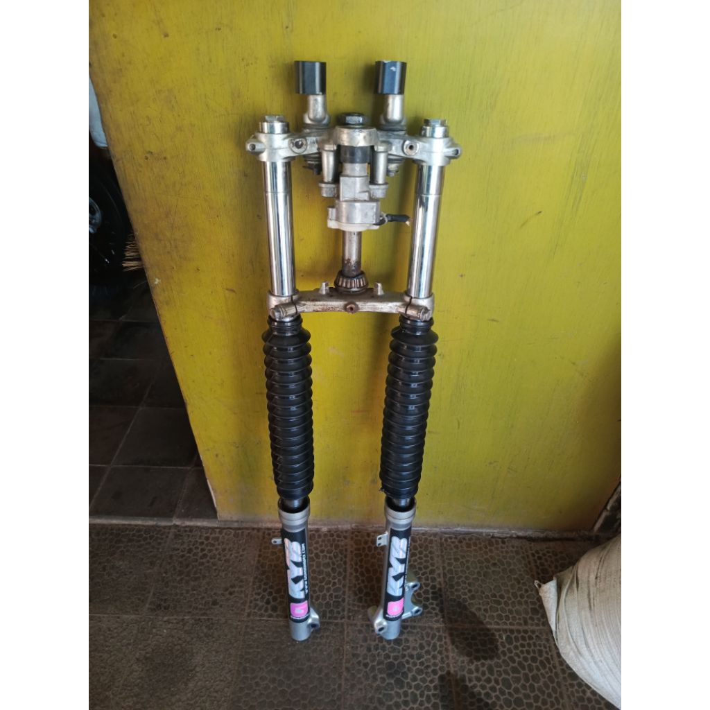 shock tele klx L originall SIM 3 KLX copotan motor