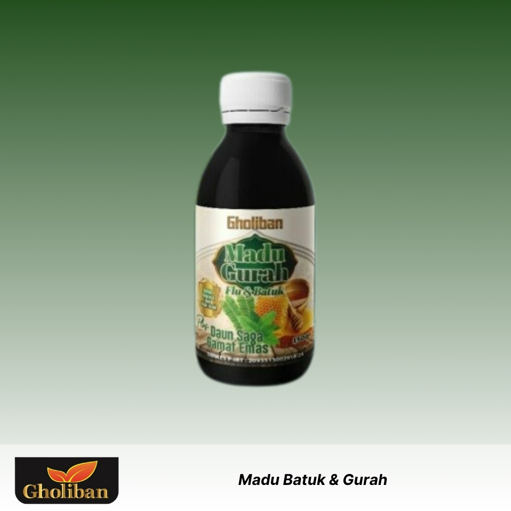 

GHOLIBAN - Madu Batuk & Gurah - 175gr