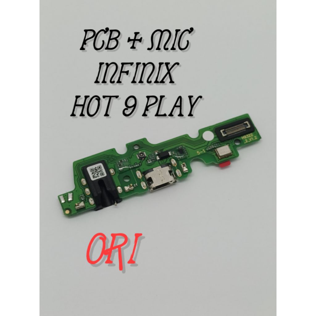 PAPAN CAS INFINIX HOT 9 PLAY KONEKTOR CHARGER INFINIX HOT 9 PLAY X680 ORI