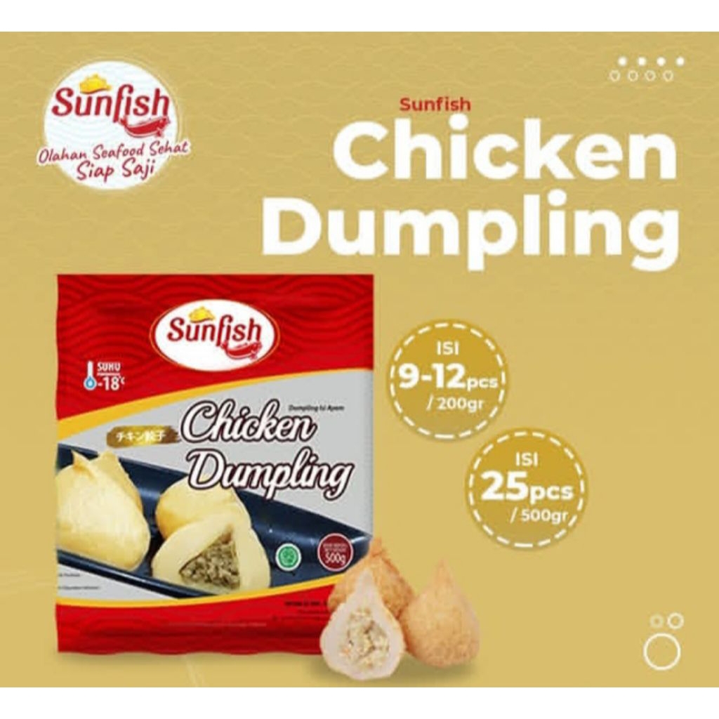 

SUNFISH DUMPLING CHICKEN | AYAM 500 GR
