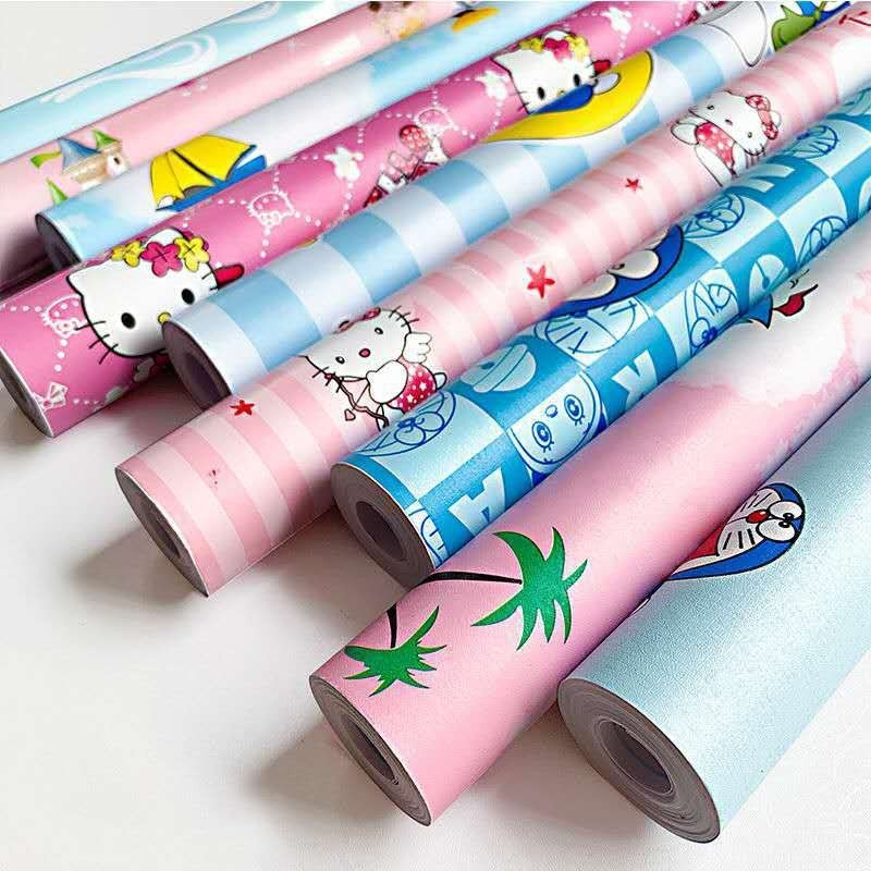 Wallpaper Stiker Dinding RANDOM 1 METER Wallpaper Dinding 3d PROMO SPESIAL