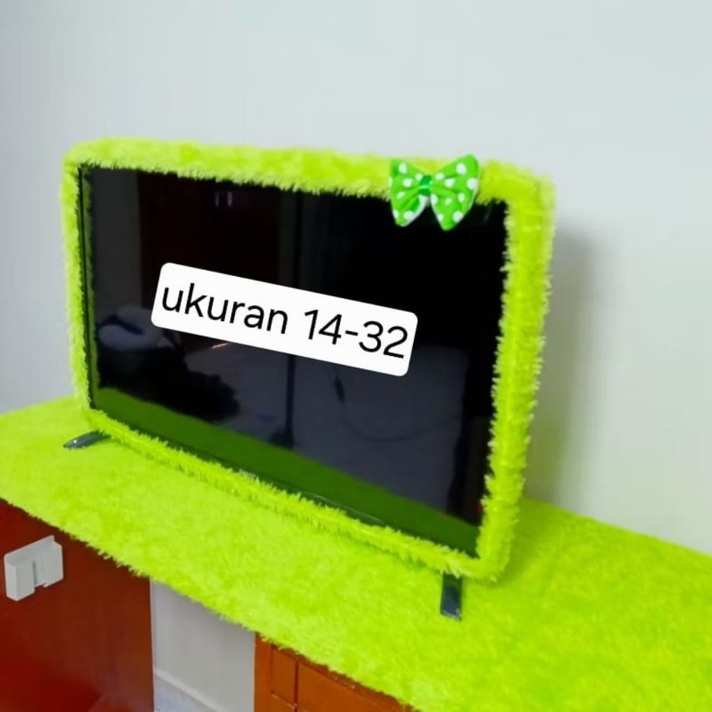SARUNG TV BULU//Bando TV Led Ukuran 14-32 inchi//Bando Pita//Bando Karakter/
