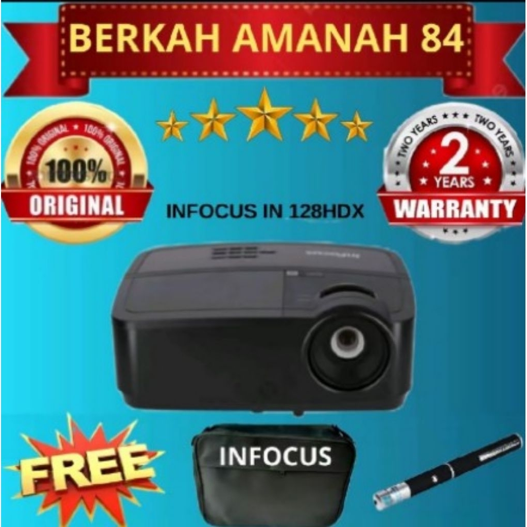 PROYEKTOR INFOCUS IN 128HDX FULL HD 4000 KUMENS HDMI
