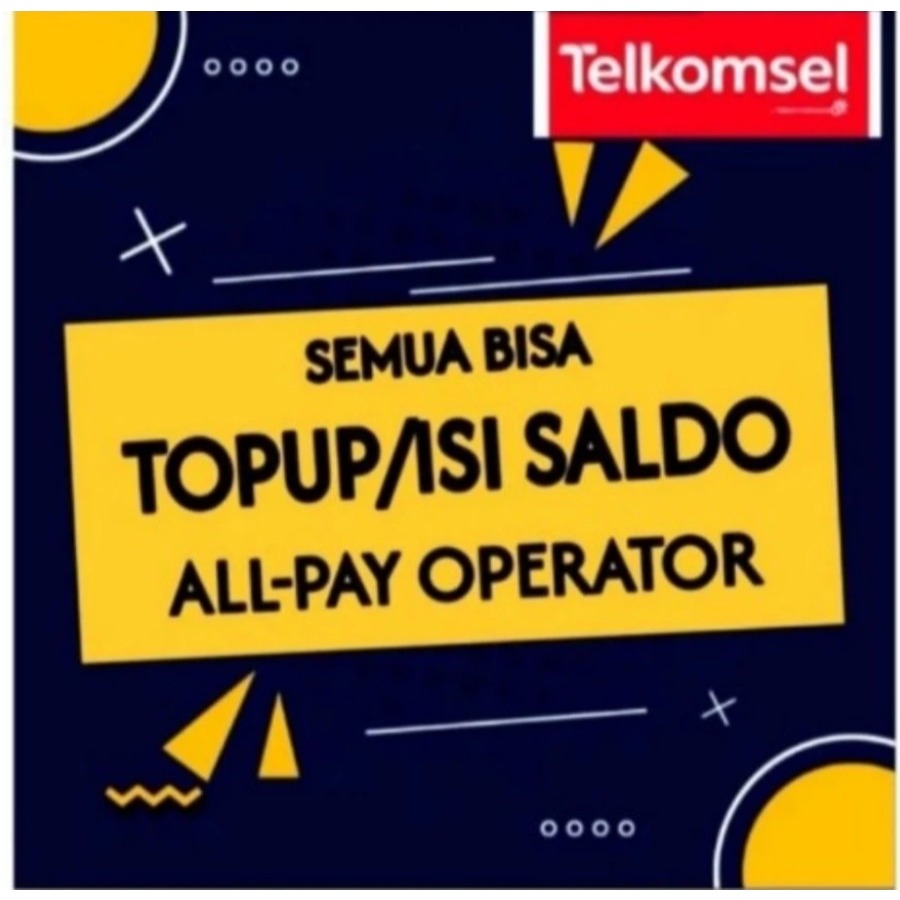 [[ Local ]] saldo dan isi saldo isi pulsa all operator termurah size top