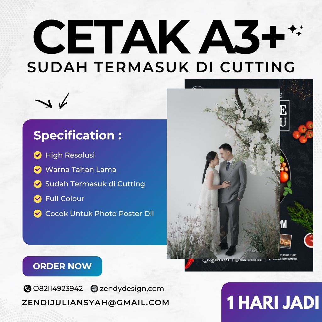 

CETAK A3 + SUDAH TERMASUK POTONG | PRINT A3+ DI CUTTING SUDAH JADI A3