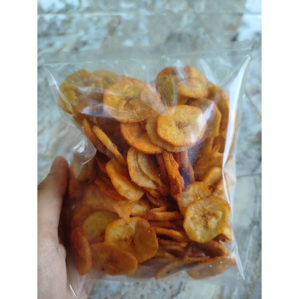 

KRIPIK PISANG BALADO PEDAS MANIS 100 GR ENAK GURIH MANTAP