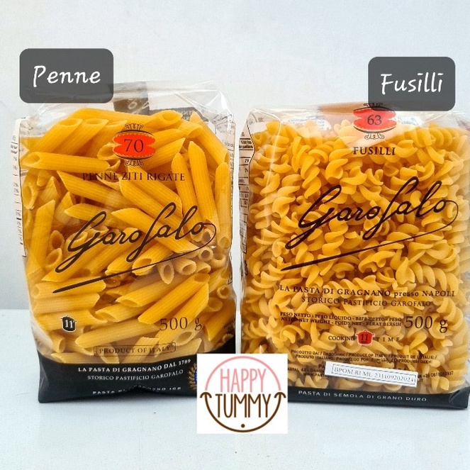 

BISA COD Garofalo Penne Fusili pasta dried import italy 5 gr