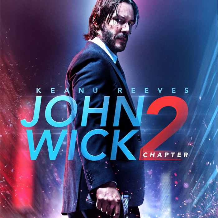 kaset DVD film barat John Wick: Chapter 2 (2017)