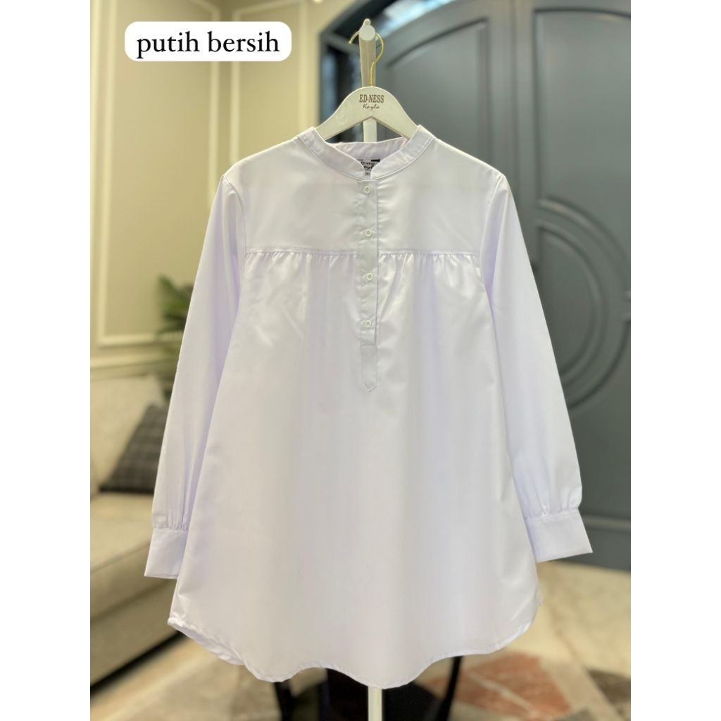 Blouse Katun Ima tuyobo kancing dada ori By Edness Kayla