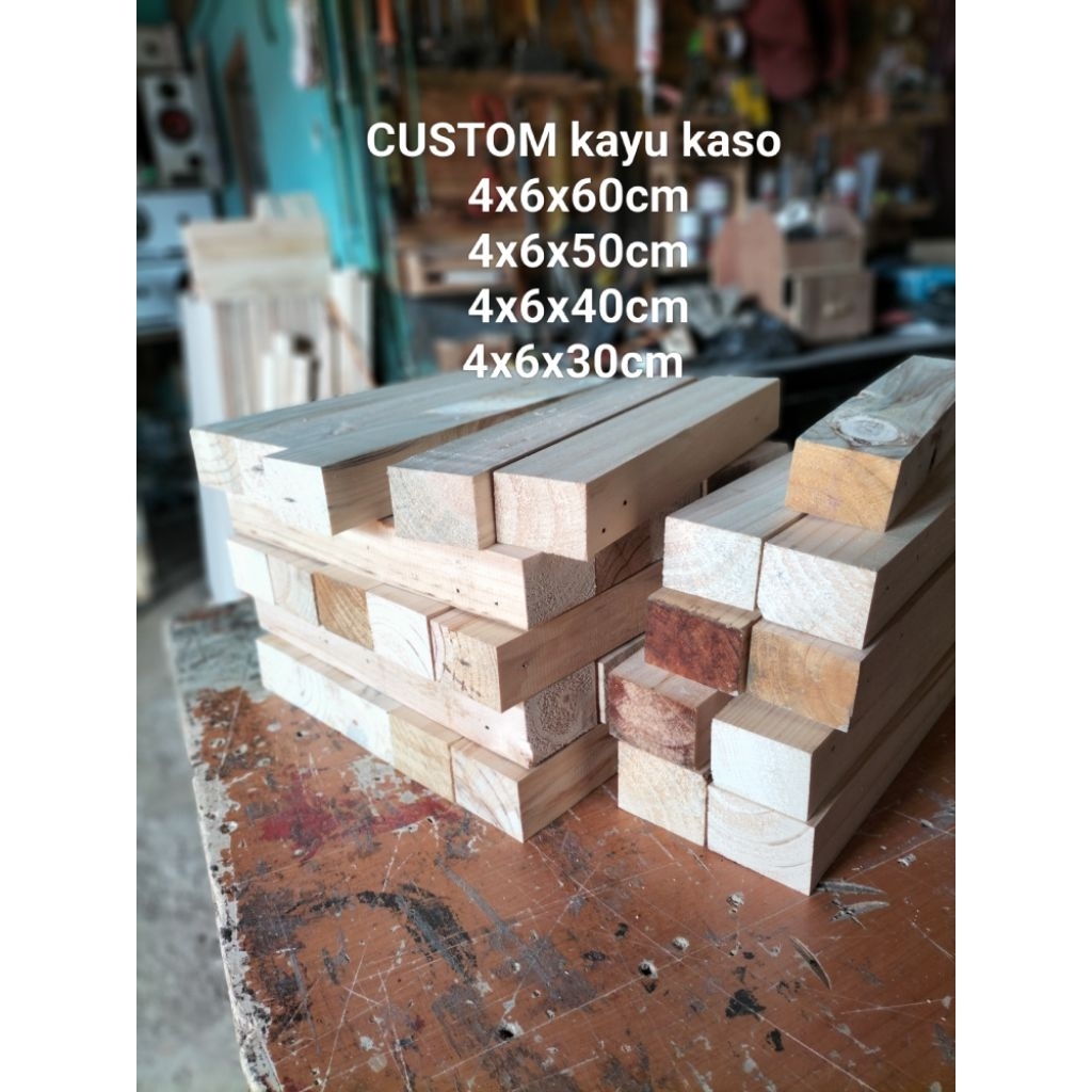 kayu kaso/ kaki meja/ kayu kaso pendek/Kayu pendek