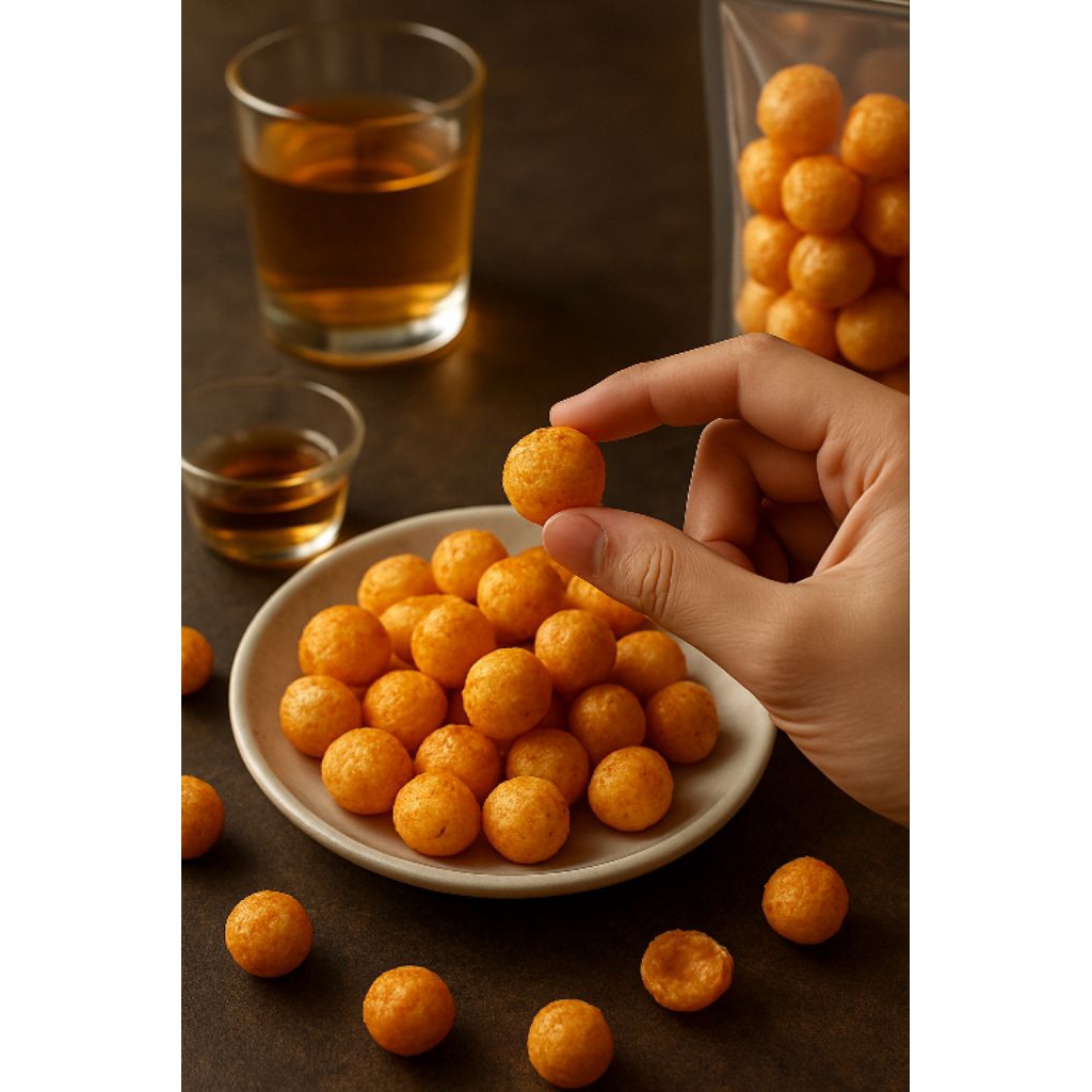 

DzakkirSnack-Cimol Kering Pedas Ori Daun Jeruk / Endog Lewo Khas Garut Lezat Nikmat Cemilan Snack Food