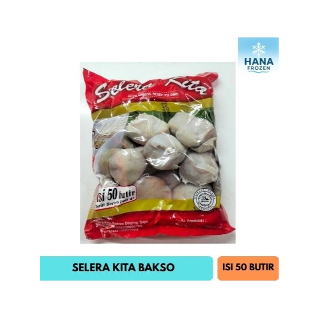 

SELERA KITA BAKSO DAGING SAPI ISI 50 BUTIR