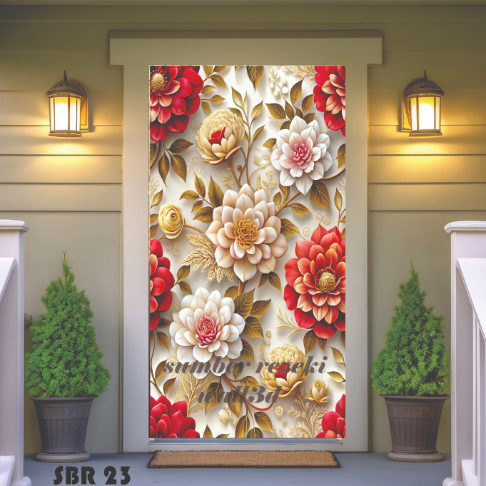 WALLPAPER STIKER DINDING 3D CUSTOM RUANG TAMU, DEKORASI STIKER DINDING BEST SELLER, STIKER DINDING B