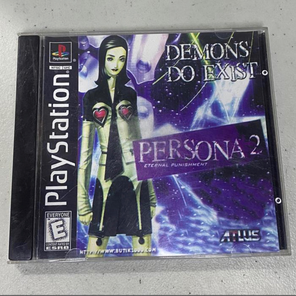 kaset Playstation 1 Kopab Persona 2