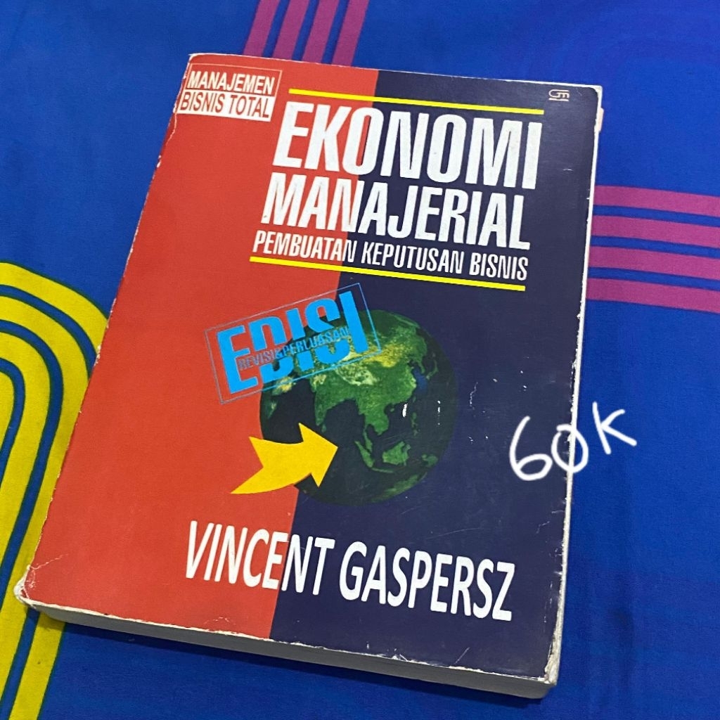 PRELOVED | Buku Ekonomi Manajerial Pembuatan Keputusan Bisnis Vincent Gaspersz