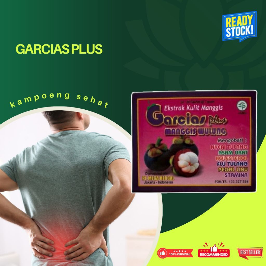 

Garcias Ekstrak Kulit Manggis Obati Asam Urat Nyeri Tulang