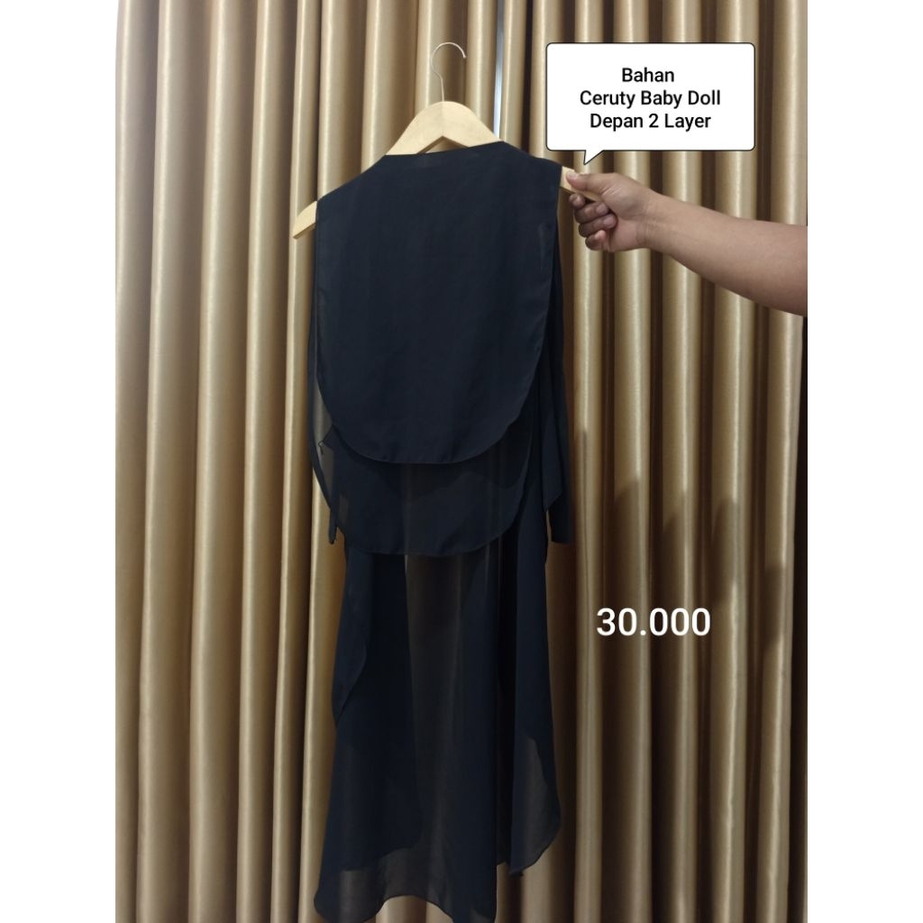 Preloved Niqab 2 Layer