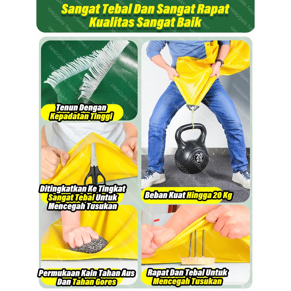 Terpal Kuning Military Grade terpal tenda 1x2 2x4 3x4 3x5 4x6 5x7 terpal tebal terpal plastik terpal