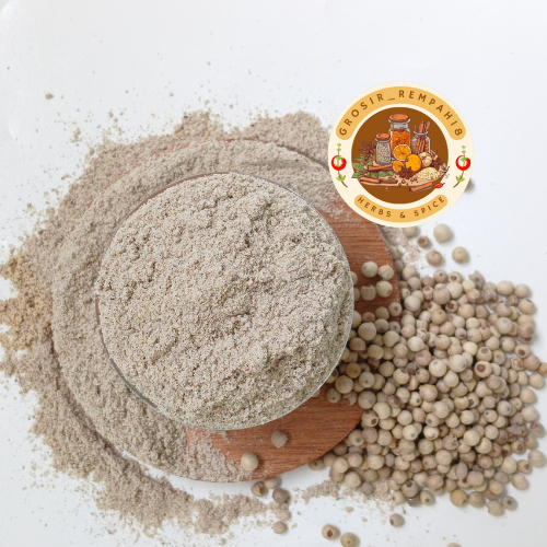 

Lada putih bubuk 500gr/ white pepper powder