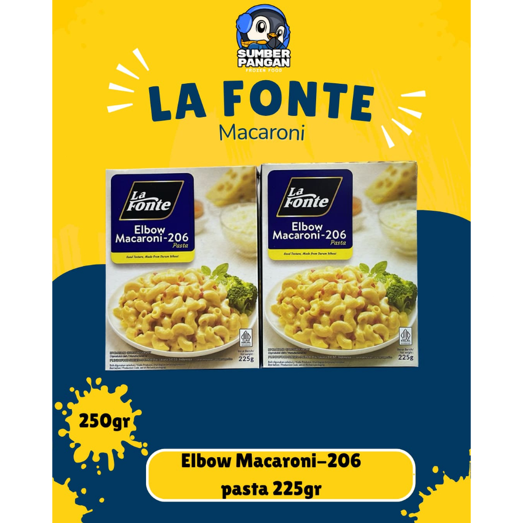 

Elbow macaroni-296 pasta 225gr