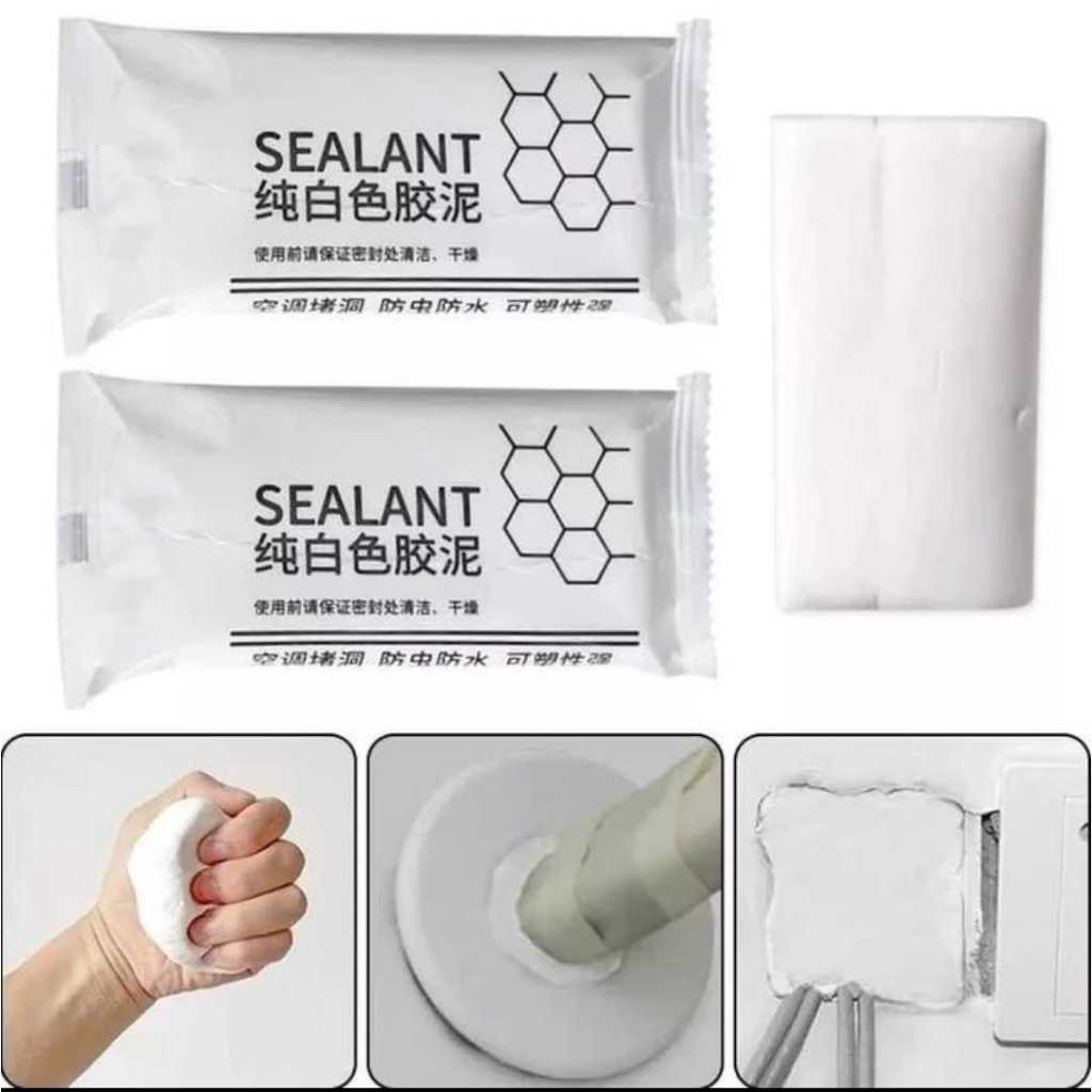 READY DEMPUL PUTIH UNTUK TUTUP KELUPEKAN TEMBOK DEMPUL SERBAGUNA DEMPUL SEALANT PENUTUP BOLONGAN