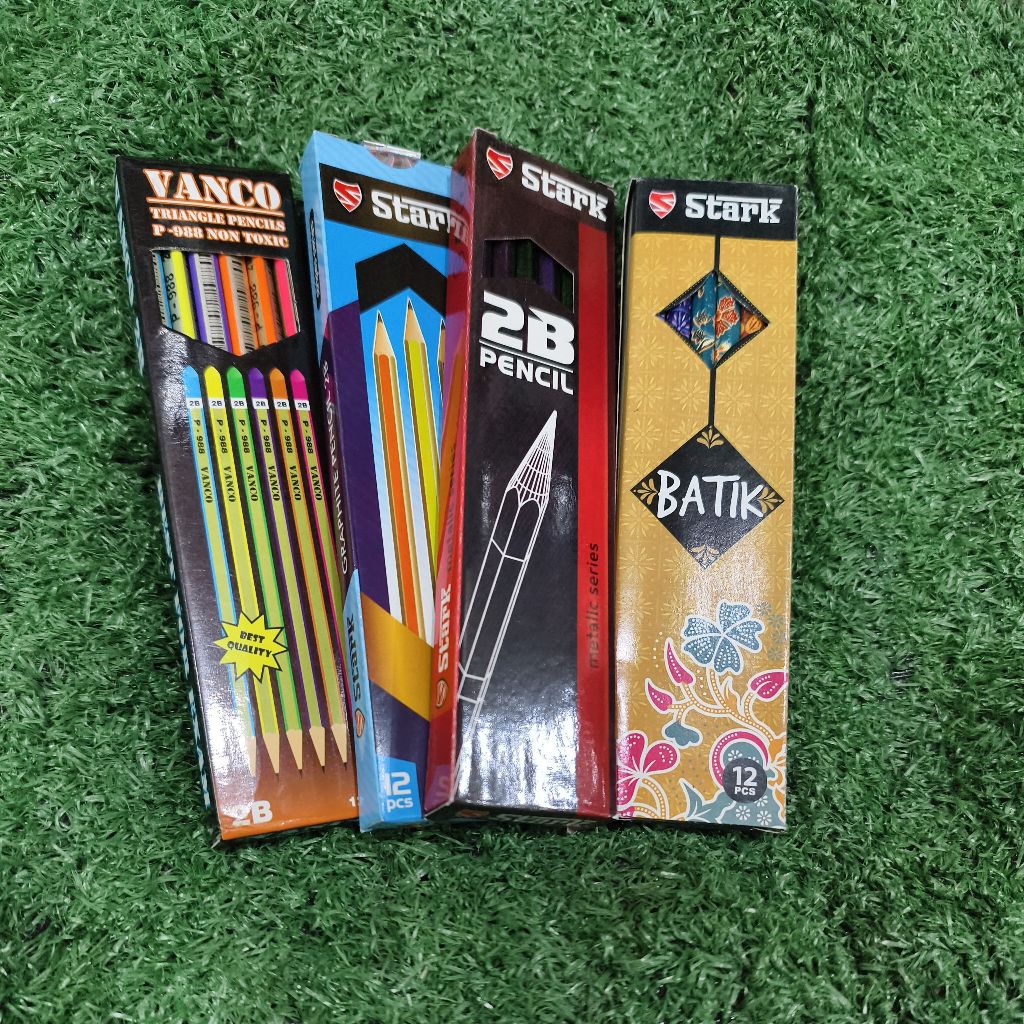 

pensil 2B/paket BUNDLING pensil 2B/4pack@12pcs/SUPERMURAHHH