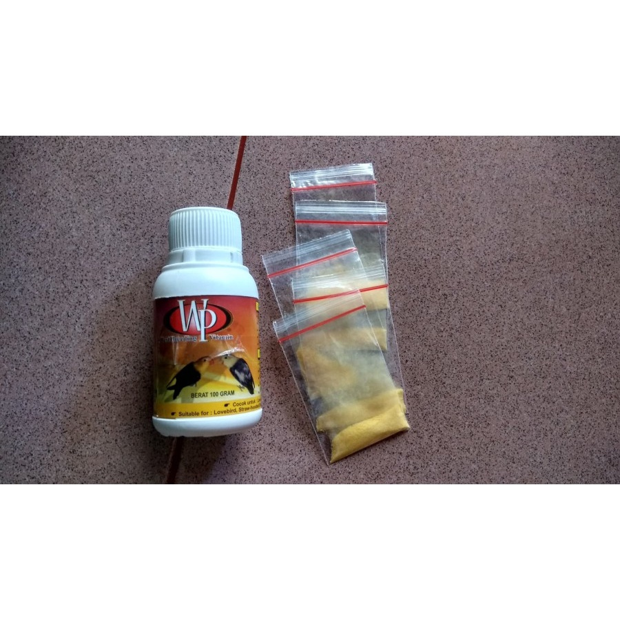 Vitamin WP / vit WP untuk ternak breeding lovebird semua burung bisa