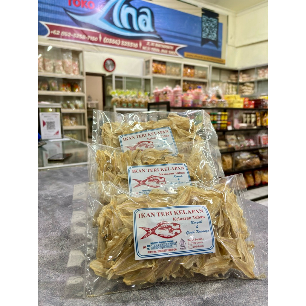 

IKAN TERI KELAPAN 100 gr