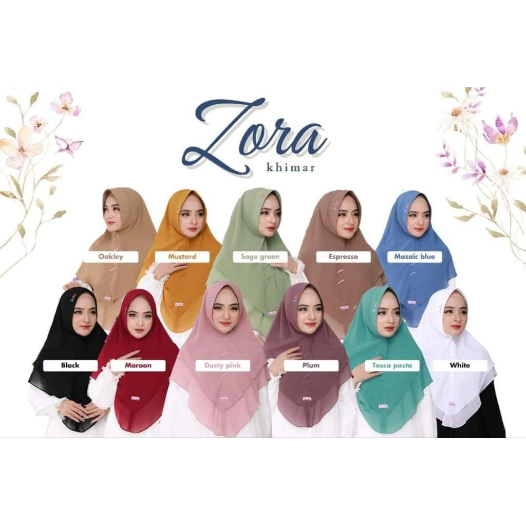 Khimar Zora Lina Livia | Gallery Aminah New