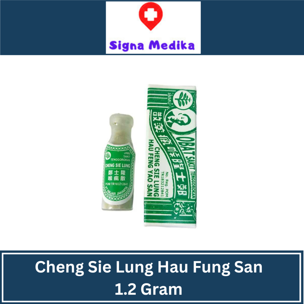 C.S.L Hau Fung San 1.2 gr - Obat Puh Sakit Tenggorokan / Sariawan