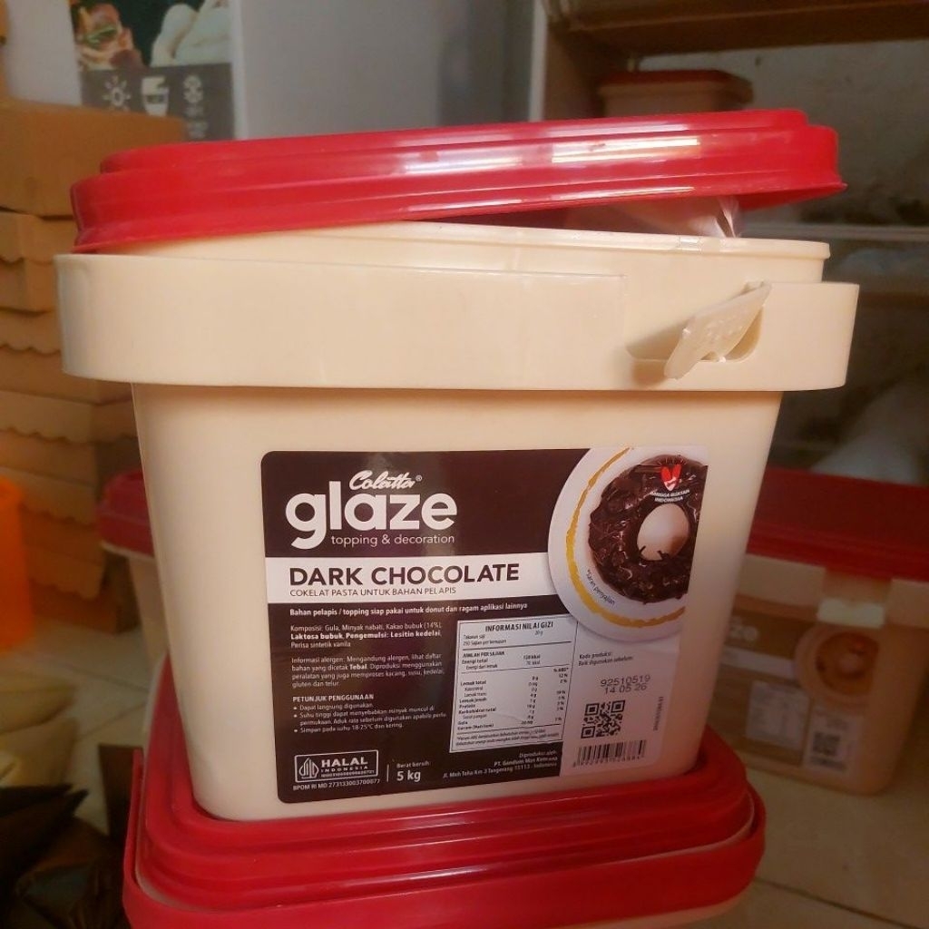 

kotak bekas glaze collata 5kg
