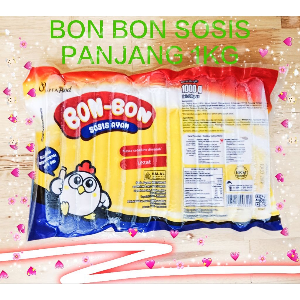 

BON BON SOSIS AYAM 1KG PANJANG